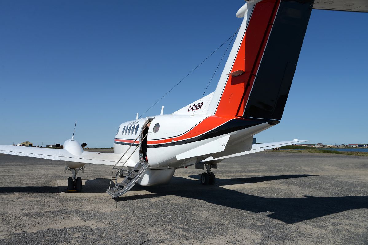 04C Aklak Air Airplane At Tuktoyaktuk Northwest Territories Airport